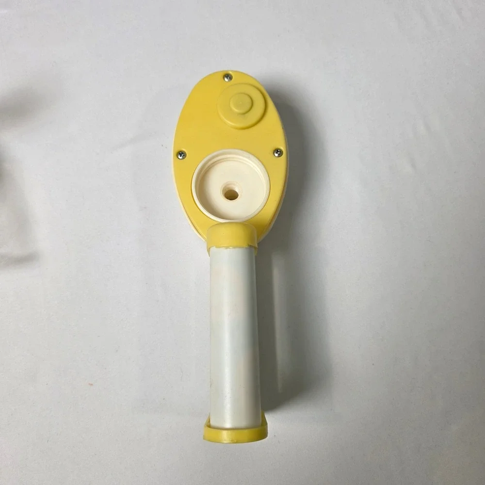 Ronco Cookie Machine Vintage 1976 Cordless Electric Press Yellow Model 1090